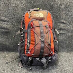 The North Face Heckler AE5W69H 083 T196/T596 Red/Grey Backpack Hiking Laptop Bag